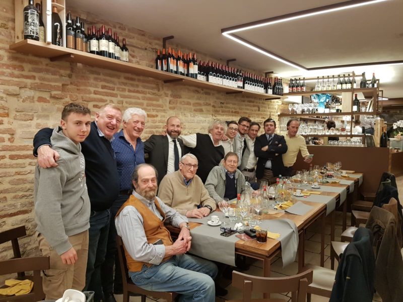 Treviso 18 aprile 2019: cena Ex Allievi per gli auguri pasquali