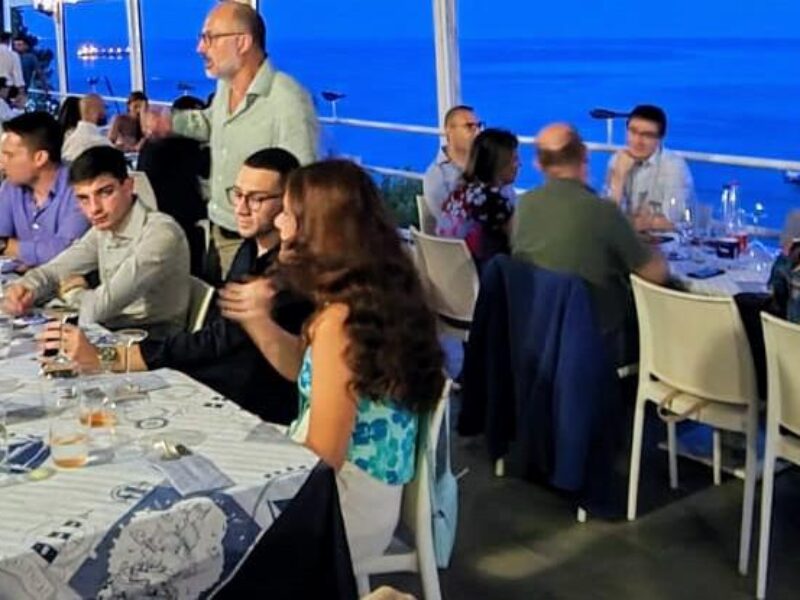 Sabato 13 luglio cena a Vietri sul Mare (Sa).